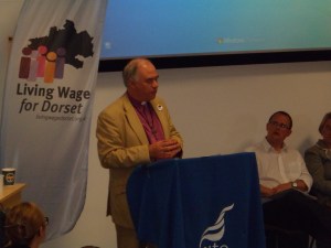 Bishop Graham Kings "When a government tightens its belt, it tightens it around the necks of the poor."