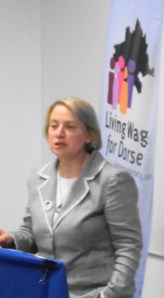 Natalie Bennett "How can you build a life when you face the insecurity of low pay?"