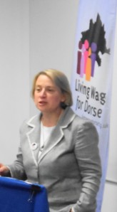 Natalie Bennett "How can you build a life when you face the insecurity of low pay?"